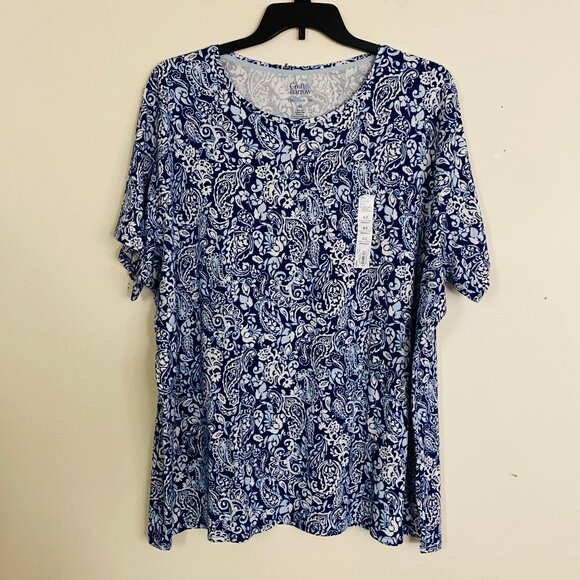 Croft & Barrow Classic Tee 4X - Picture 3 of 6